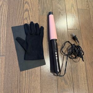 Remington Pearl Digital Ceramic Curling Wand, 1”–1½”